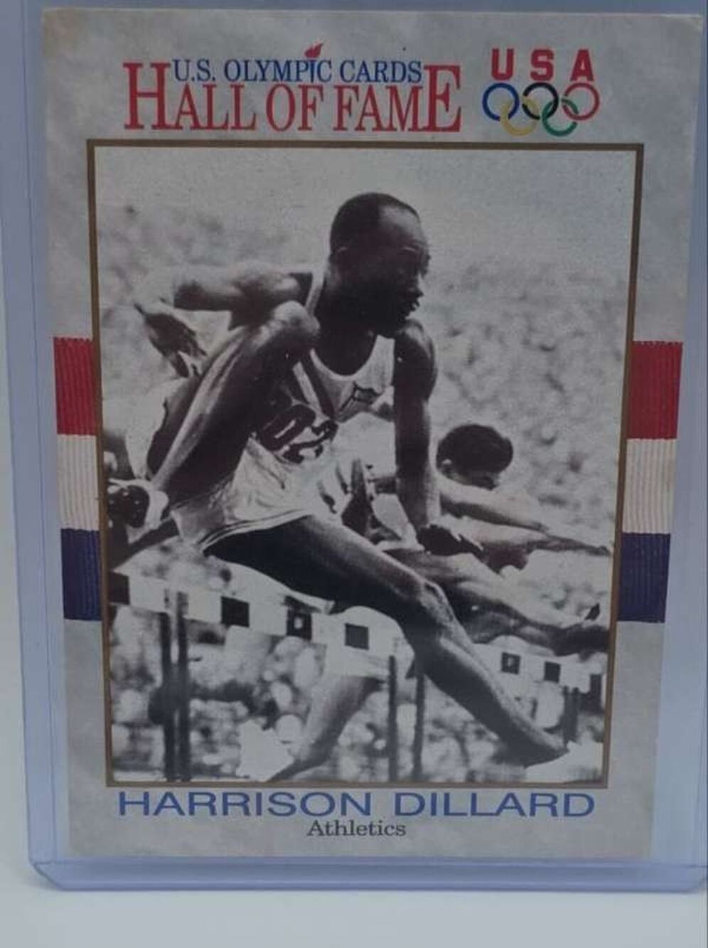 1991 Impel U.S. Olympic Hall of Fame #15 Harrison Dillard Card